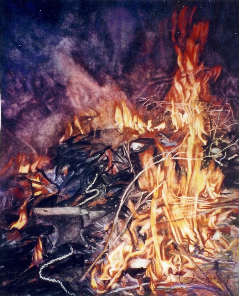 Full Circle By the Sharp Stroke of a Steel 179 x 166 768x951