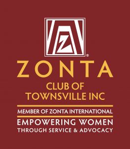 Zonta Club Logo Vertical Color Reverse TOWNSVILLE INC 263x300