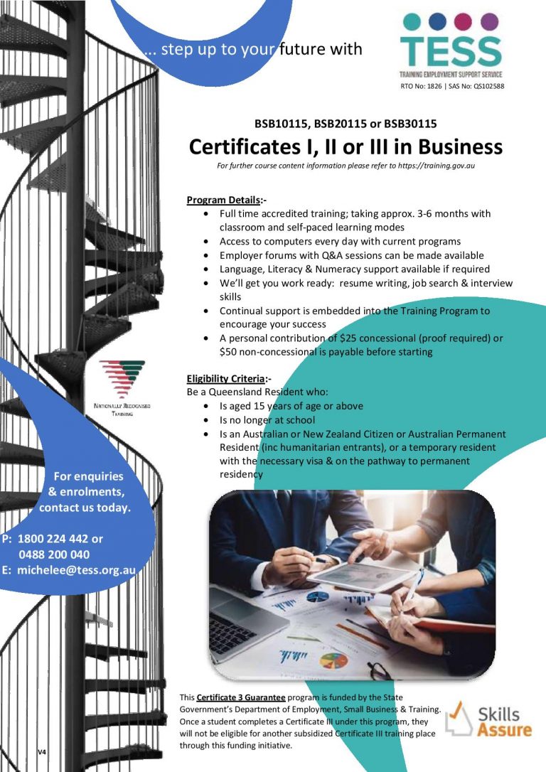 TESS C3G Business 1 2 3 Townsville page 001 768x1086